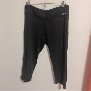 VS Pink Crop Ultimate Leggings